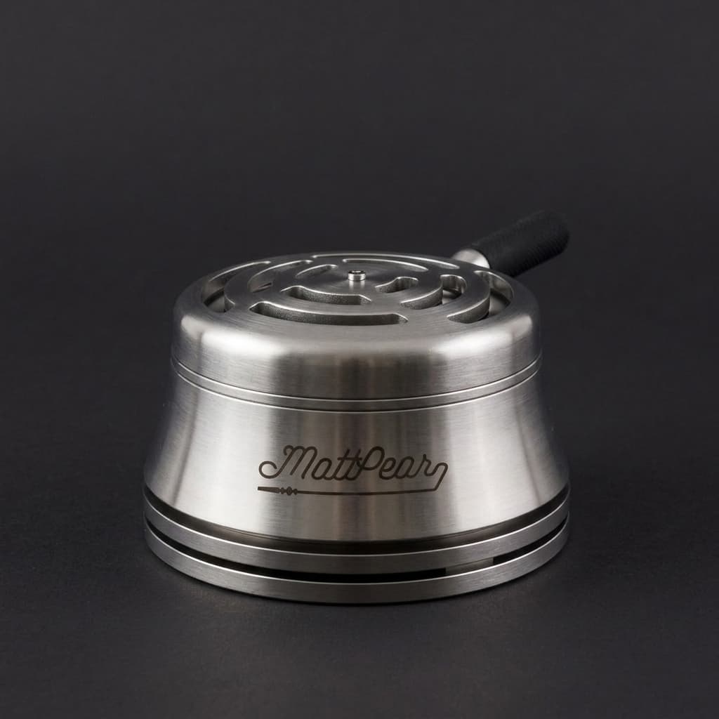 Matt Peer hookah steel shaft detail